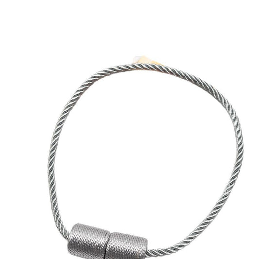 Premium Magnetic Curtain Tieback - Modern Rope Holder